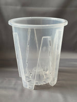 6inch Tall Vented Clear Pot