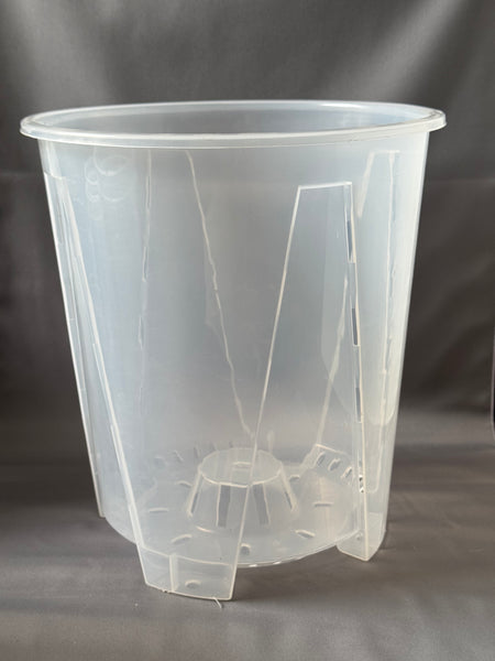 9.5inch Tall Vented Clear Pot